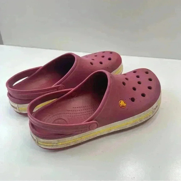Crocs Slip On Clog Sun Devils Adult Mens Size 9 - Womens Size 11 Purple - Picture 3 of 8